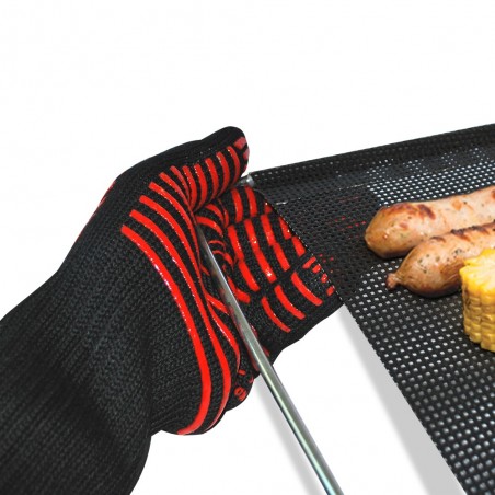 Gant anti-chaleur pour barbecue et bricolage, taille universelle, jusqu'à  250 °C - PEARL