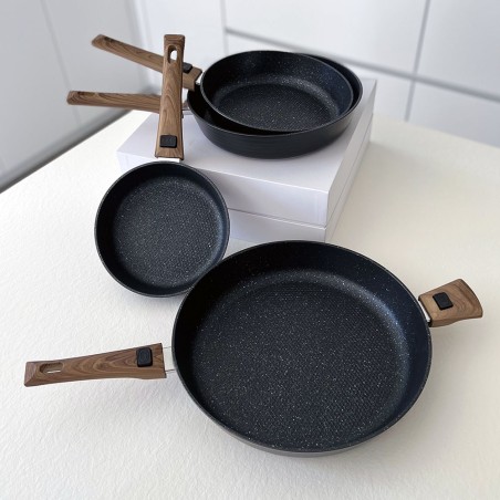 Set 4 poêles de cuisson antiadhésives Durandal Cuisine