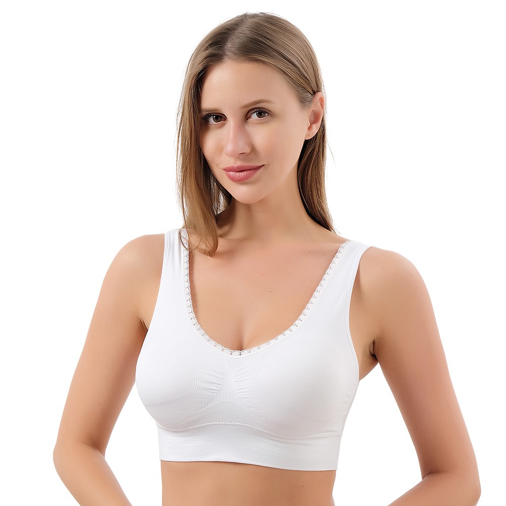 Brassière coloris blanc COMFORT BRA Élégance de My Actiforme