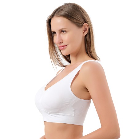 Soutien-gorge blanc confort sans armature